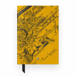 Montblanc Great Characters Enzo Ferrari Notebook Giallo Modena small #146 