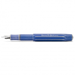 Kaweco AL Sport Füllhalter blau stone washed M - Mittel