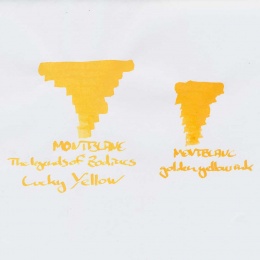Montblanc The legend of Zodiacs Lucky Yellow Tintenglas 