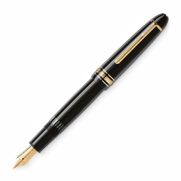 Montblanc Vergoldeter Meisterstück LeGrand Calligraphy Curved Nib Kolbenfüllhalter 