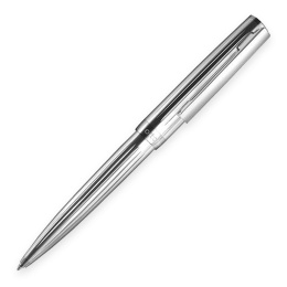 Otto Hutt design 07 Faden-Guillochierung Silber Kugelschreiber 