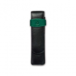 Pelikan Leder-Etui Schwarz-Grün 
