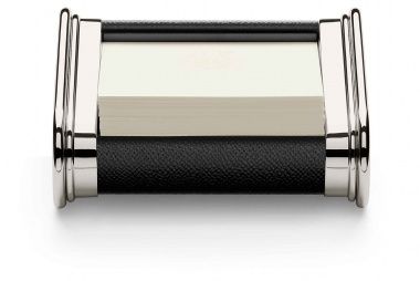 Graf von Faber-Castell Zettelbox mit Lederummantelung 