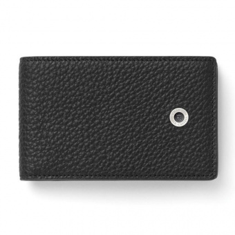 Graf von Faber-Castell Leder Cashmere Geldbörse Cashmere klein Schwarz