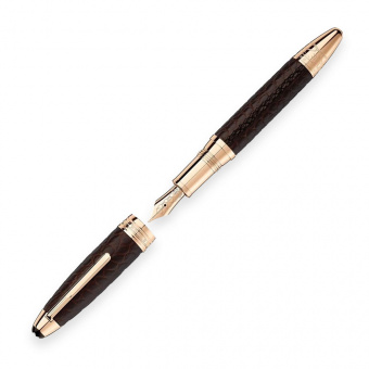 Montblanc Great Masters Alligator Leather Brown Special Edition Fountain Pen