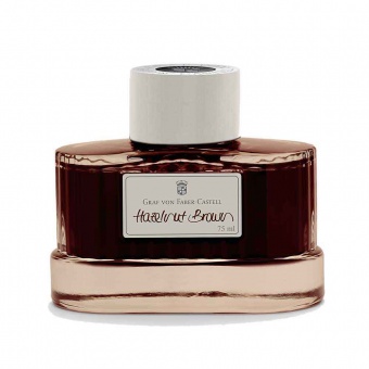 Graf von Faber-Castell Tinte im Glas Haselnussbraun