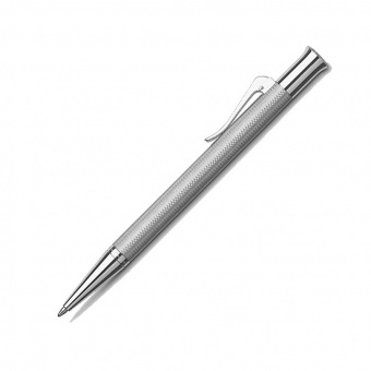 Graf von Faber-Castell Guilloche Rhodiniert Drehkugelschreiber
