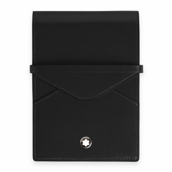 Montblanc Meisterstück Sartorial Leder Etui für 5 Schreibgeräte Schwarz