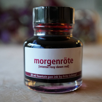 Fritz Schimpf morgenröte Füllhaltertinte