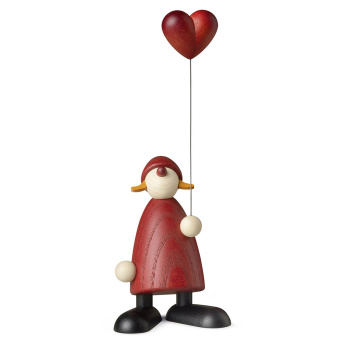 Köhler Weihnachtsfrau mit Herzballon