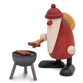 Köhler Weihnachtsmann am Grill, klein