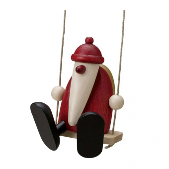 Köhler Weihnachtsmann auf Schaukel, klein