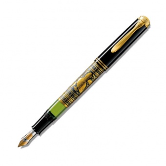 Pelikan Toledo M700 Schwarz Kolbenfüllhalter