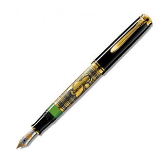 Pelikan Toledo M900 Schwarz Kolbenfüllhalter