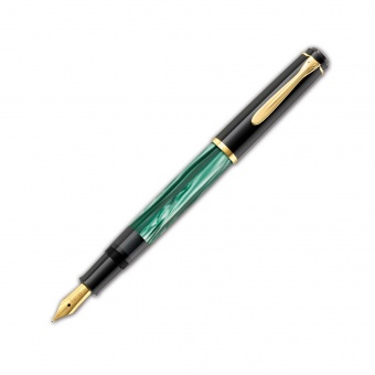 Pelikan Classic M200 Grün-Marmoriert Kolbenfüllhalter