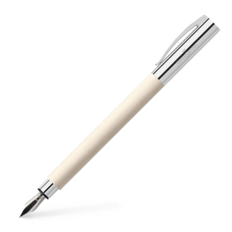 Faber-Castell Ambition Edelharz cinematic white Füllhalter