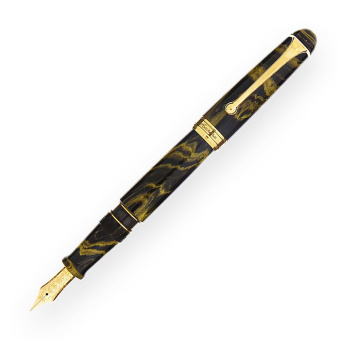 Aurora 88 Limited Edition Ebonite yellow Kolbenfüllhalter