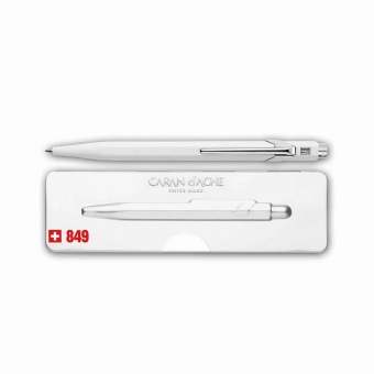 Caran d´Ache Kugelschreiber 849 Popline weiss