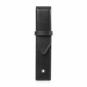 Montblanc Meisterstück Leder Etui für 1 Schreibgerät Schwarz