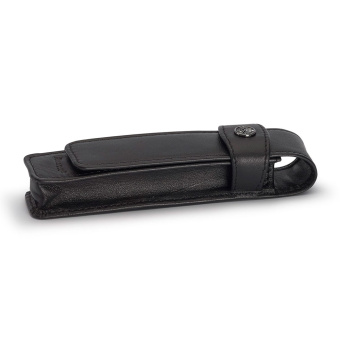 Kaweco 1er Etui mit Lasche schwarz lang