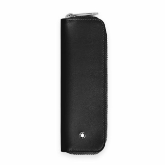 Montblanc Meisterstück Etui für 1 Schreibgerät mit Reissverschluss Schwarz