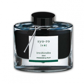 Pilot Iroshizuku ink bottle Syo Ro grün