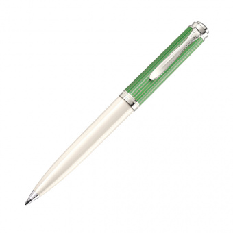 Pelikan Souverän K605 Special Edition Grün-Weiß Drehkugelschreiber