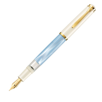 Pelikan Classic M200 Special Edition Pastell-Blau Kolbenfüllhalter