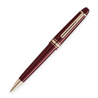 Montblanc Meisterstück Burgundy Red Midsize Kugelschreiber 