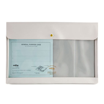 Midori General Purpose Case Allzwecktäschchen Weiß A4