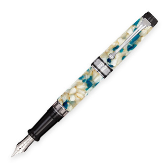 Aurora Optima 365 Perla e ottanio Limited Edition Kolbenfüllhalter