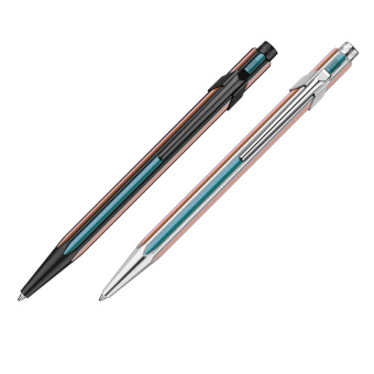 Caran d´Ache Paul Smith 849 Limited Edition 5 Kugelschreiber schwarz/silber