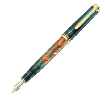Pelikan Souverän M600 Special Edition Pelikan Art Collection Rudi Rother Kolbenfüllhalter