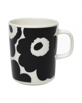 marimekko Oiva/Unikko Muki Becher 2,5 dl Schwarz
