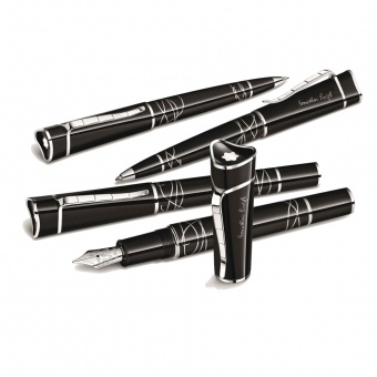 Montblanc Writers Edition Jonathan Swift Set (Füllhalter, Kugelschreiber, Drehbleistift)