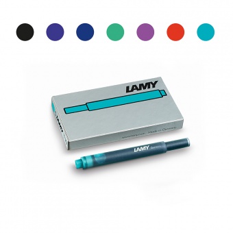 Lamy T10 Großraum-Tintenpatronen türkis