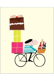 Geburtstag Fahrrad