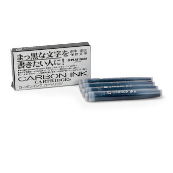 Platinum Carbon-Patronen für Artworkpen schwarz