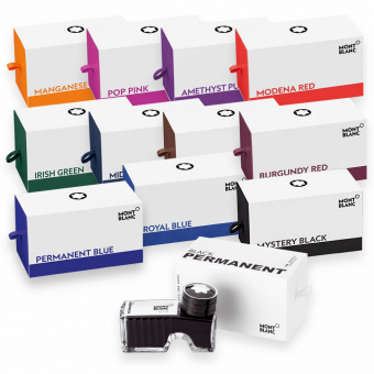 Montblanc Tinte im Glas