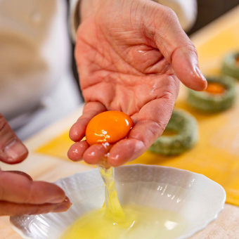 SCRIBO La Dotta Uovo in Raviolo Kolbenfüllhalter