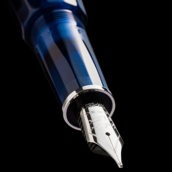 SCRIBO Feel Blu Sospeso Kolbenfüllhalter 