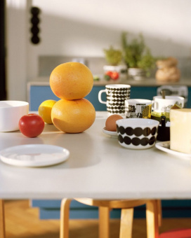 marimekko Oiva/Siirtolapuutarha Becher 2,5 dl Schwarz