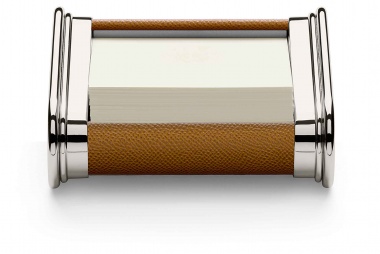 Graf von Faber-Castell Zettelbox mit Lederummantelung 