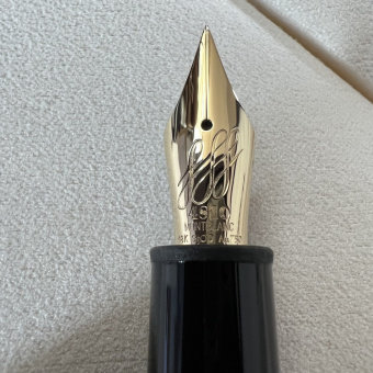 Montblanc Meisterstück Great Masters LeGrand Calligraphy Flex Kolbenfüllhalter