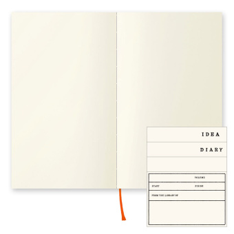 Midori Notizbuch B6 Slim Blanko