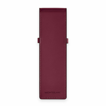 Montblanc Meisterstück Leder Etui für 2 Schreibgeräte Cassis 
