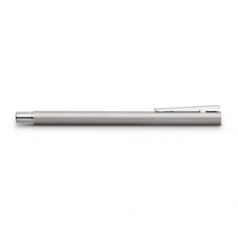 Faber-Castell NEO Slim Edelstahl matt Patronenfüllhalter