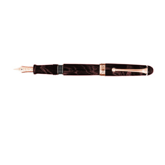 Aurora 88 Limited Edition Ebonite cognac Kolbenfüllhalter