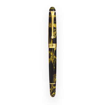 Aurora 88 Limited Edition Ebonite yellow Kolbenfüllhalter