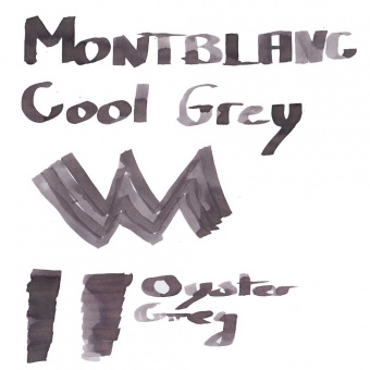 Montblanc ink bottle Cool Grey